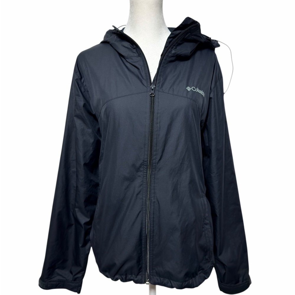 Columbia Switchback Windbreaker XL Black - Lightweight Packable Rain Jacket